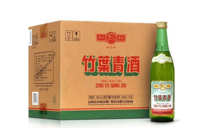 竹叶青酒 传承版玻竹实拍图