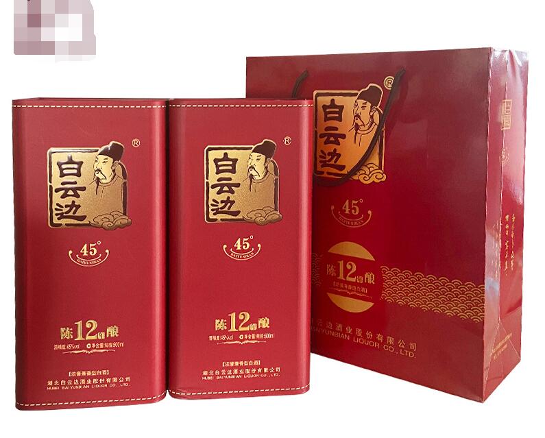 白云边十二年陈酿实拍图