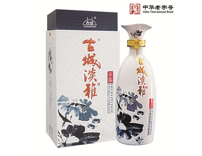 新疆古城酒（淡雅玉露酒）实拍图