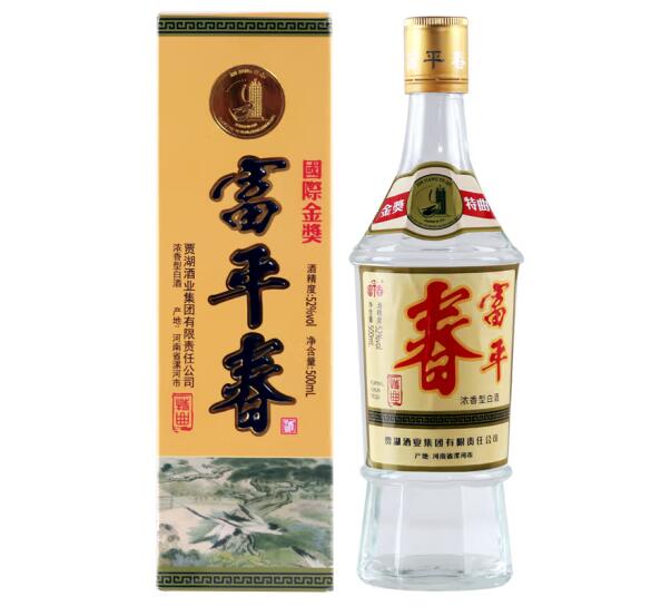 富平春特曲酒实拍图