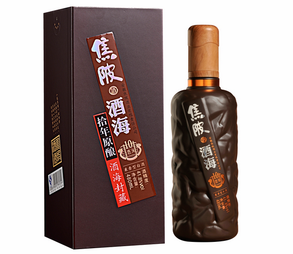 焦陂酒海 10年原酿酒实拍图