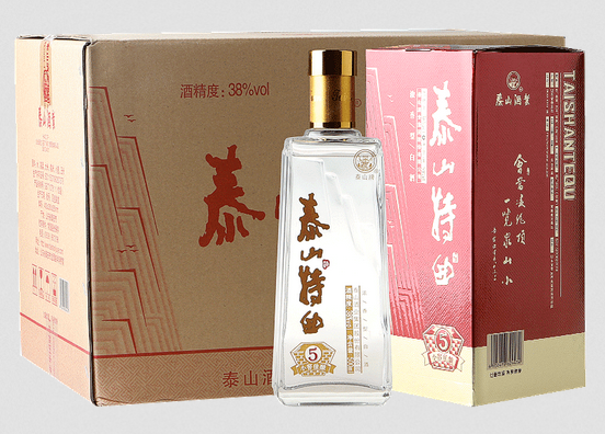 泰山特曲 小窖佳酿五年实拍图