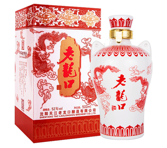 老龙口 红花龙酒实拍图