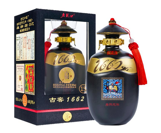 老龙口古窖15 1662系列实拍图