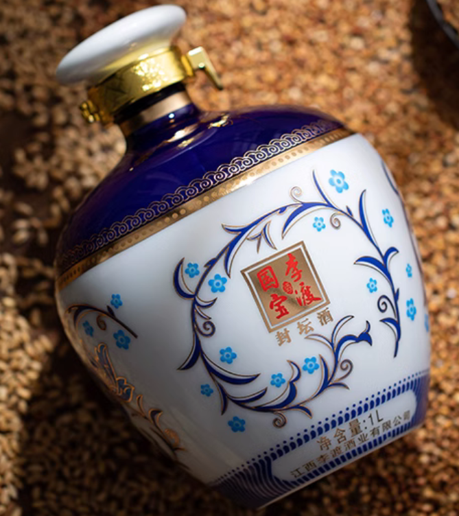 李渡青花封坛酒实拍图2