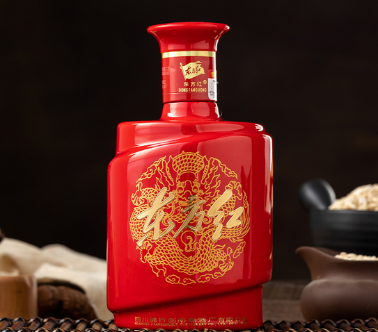 剑南春东方红酒实拍图