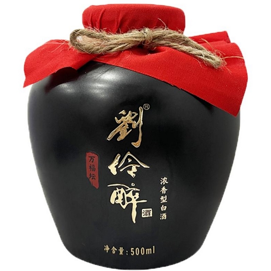 刘伶醉酒 万福坛实拍图