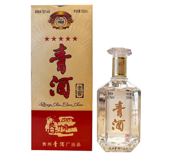 青酒 五星老窖酒实拍图
