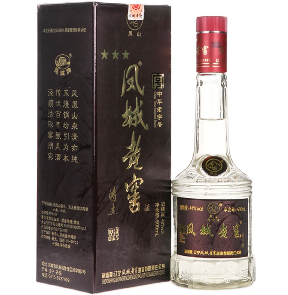 凤城老窖老三星实拍图
