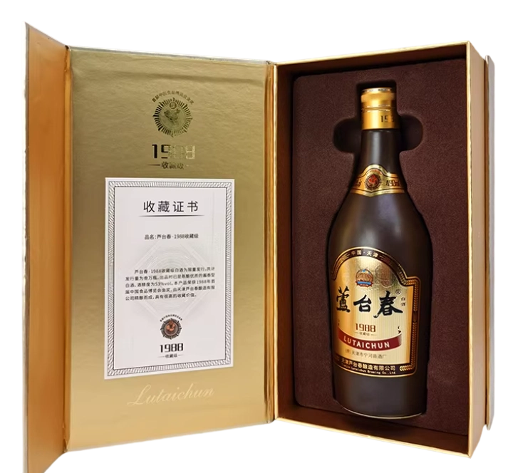 芦台春酒收藏级复刻金奖1988实拍图 芦台春酒收藏级复刻金奖1988实拍图2