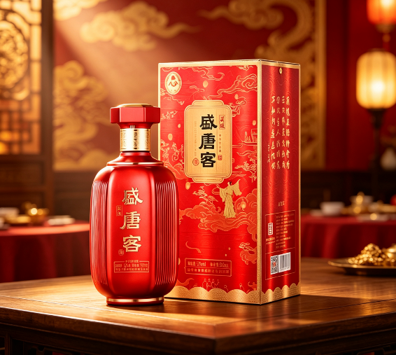 兰陵盛唐客酒实拍图