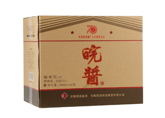 皖酱酒 皖酒70年特别版实拍图